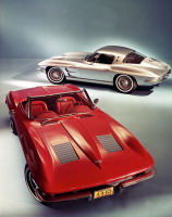 Chevrolet Corvette C2, 1963, la C2 Sting Ray marque le debut de la seconde generation
